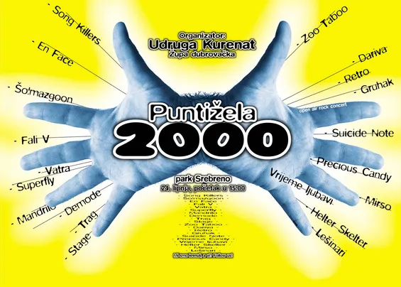 Plakat Puntižele 2000.