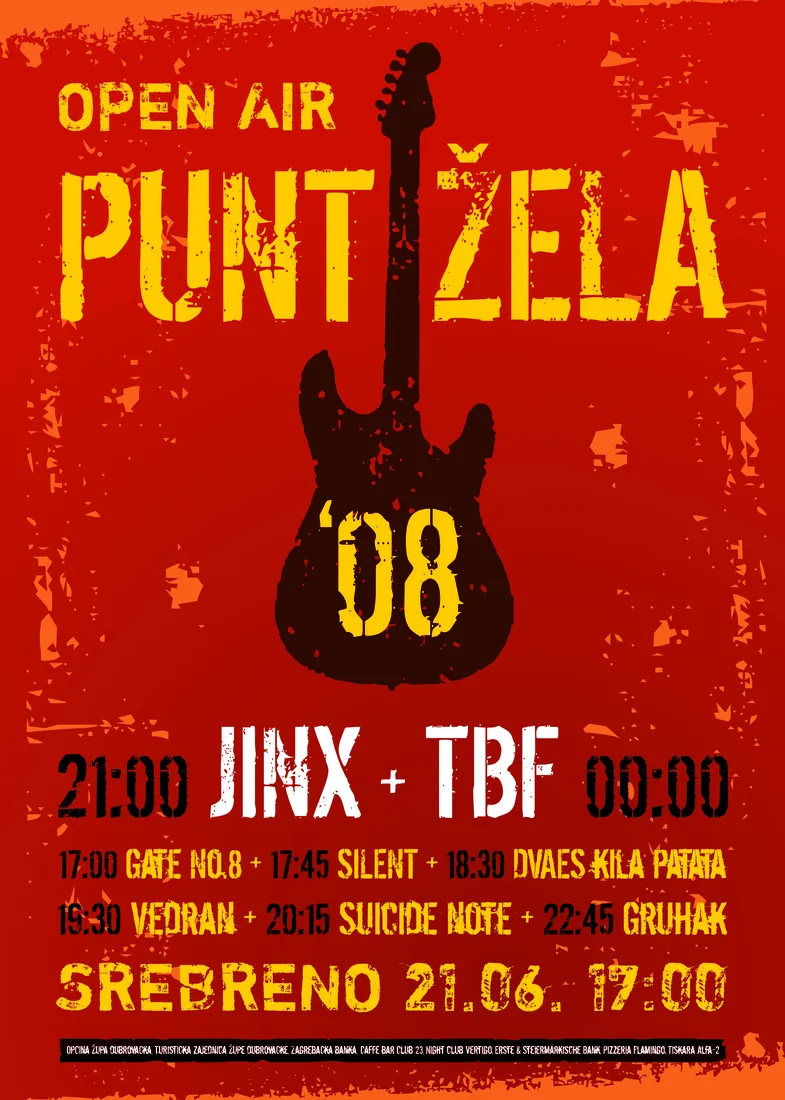 Plakat Puntižele 2008.