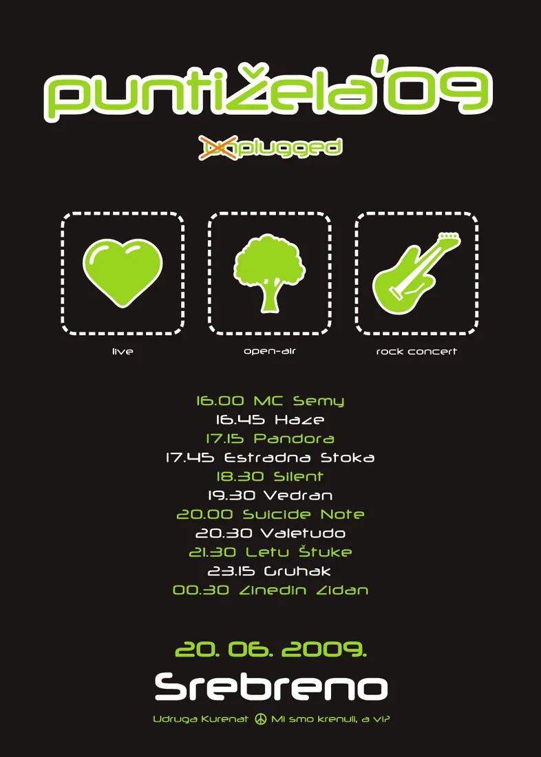Plakat Puntižele 2009.