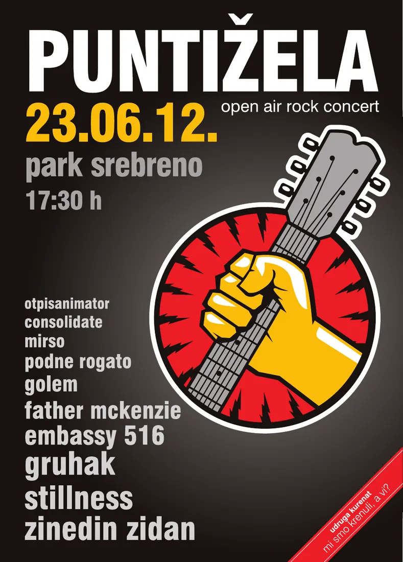 Plakat Puntižele 2012.