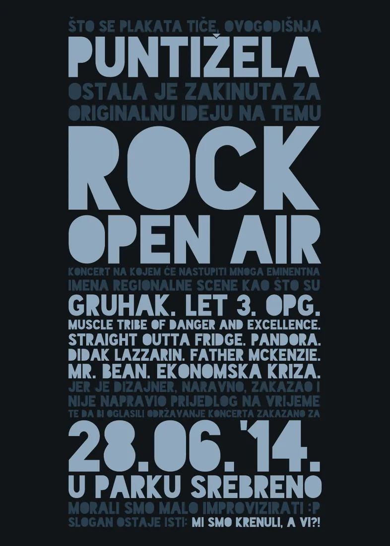 Plakat Puntižele 2014.