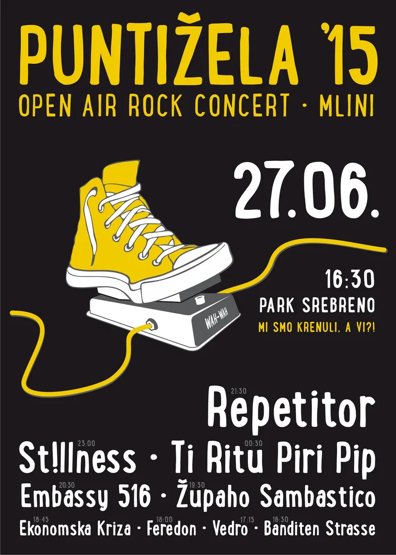 Plakat Puntižele 2015.